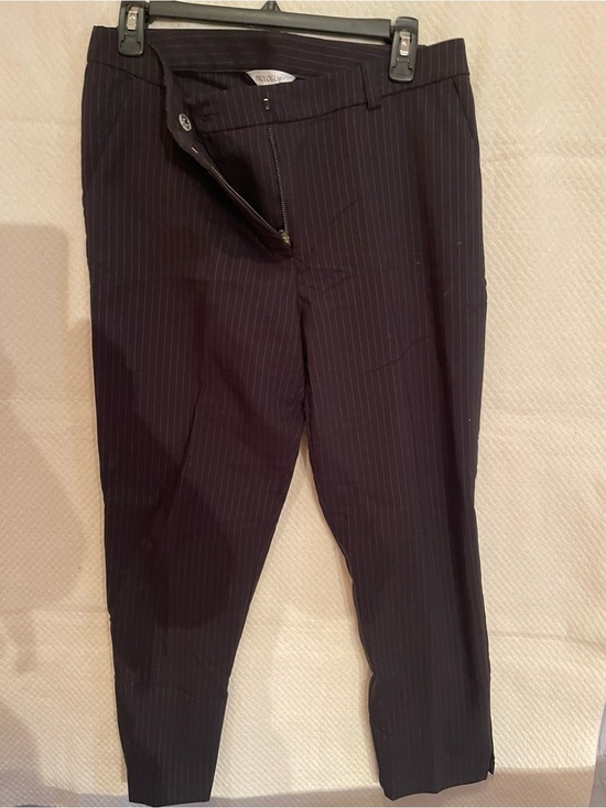 Prologue Pants - Prologue Black Pinstripe Men's Dress Pants